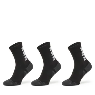 Zestaw 3 par wysokich skarpet męskich Under Armour UA Perform Tech 3p Crew 1379515 Czarny - Skarpetki męskie - miniaturka - grafika 1