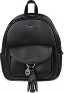 Plecaki - Vuch Plecak damski Delaney Evis czarny uniwersalny - miniaturka - grafika 1