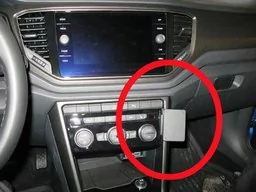 ProClip do Volkswagen T-Roc 18-22 - Uchwyty samochodowe do telefonów - miniaturka - grafika 1