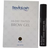 Odżywki do rzęs i brwi - Revitalash Hi-Def Tinted Brow Gel Dark Brown, Wielozadaniowy Stylizująco-Koloryzujący Żel do Brwi Ciemny brązowy, 3ml - miniaturka - grafika 1