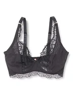 Biustonosze - Wonderbra Tribal Mix Unpadded Biustonosz damski, czarny, 80F - miniaturka - grafika 1