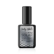 Lakiery do paznokci - LACKY NAILS SOLAR GEL Top coat 10ml - miniaturka - grafika 1
