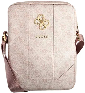 Torba na tablet Guess GUTB10G4GFPI 10" 4G Big Metal Logo Różowy - Etui do tabletów - miniaturka - grafika 1