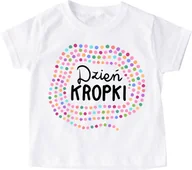 Koszulki dla dziewczynek - Koszulka na DZIEŃ KROPKI DO PRZEDSZKOLA - miniaturka - grafika 1