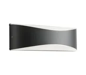 Lampy ogrodowe - Redo 90126 - LED zewnętrzny kinkiet AXEL LED/7W/230V 3000 IP65 antracyt - miniaturka - grafika 1