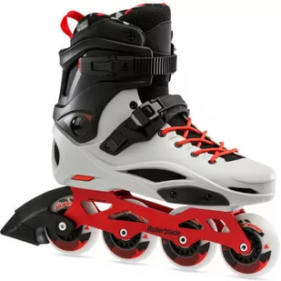 Rollerblade RB PRO X grey / warm red 2023 - Rolki - miniaturka - grafika 1