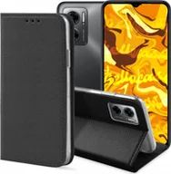 Etui i futerały do telefonów - Hello Case ETUI Z KLAPKĄ DO XIAOMI REDMI 10 5G CZARNE ZAMYKANE MAGNETYCZNE KABURA FLIP - miniaturka - grafika 1