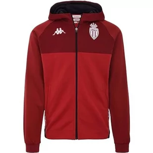 Kappa Męska bluza Arufeod 6 Monaco, bordowo-czerwono-ciemnoszara, 5XS - Bluzy męskie - miniaturka - grafika 1