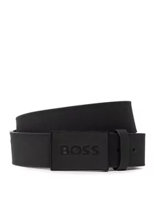 BOSS Pasek Męski Icon 50471333 Czarny - Paski - miniaturka - grafika 1