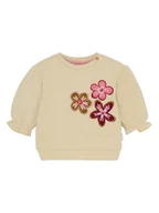 Bluzy i sweterki niemowlęce - Noppies Bluza w kolorze beżowym - miniaturka - grafika 1