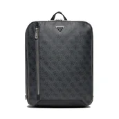 Plecaki - Plecak Guess Vezzola Eco HMEVZL P4161 BLA - miniaturka - grafika 1