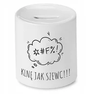 Skarbonki - SKARBONKA DLA KRAWCOWEJ KRAWCA KLNĘ JAK SZEWC z Nadrukiem ze Zdjęciem - miniaturka - grafika 1