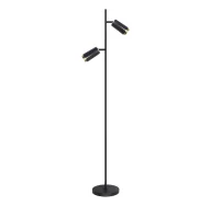 Lampy stojące - Czarna loftowa lampa podłogowa - K363 T1-N79 - miniaturka - grafika 1