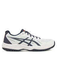 Buty sportowe męskie - Buty halowe Asics Upcourt 6 1071A104 Biały - miniaturka - grafika 1