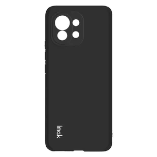 Etui do Xiaomi Mi 11 Silicone Case Matowa czarna folia elastyczna - Etui i futerały do telefonów - miniaturka - grafika 1