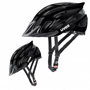 UVEX Kask rowerowy Flash black (17) 41/0/966/04/17 - Kaski rowerowe - miniaturka - grafika 2