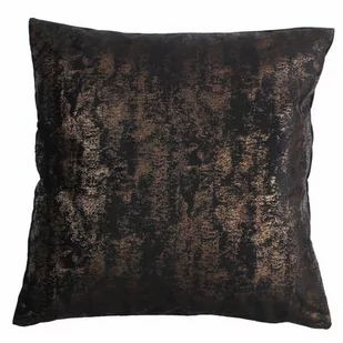 Poszewka LUKKA 45 x 45 cm czarna - Poszewki na poduszki - miniaturka - grafika 1