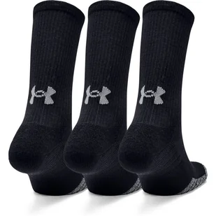 Skarpety męskie UNDER ARMOUR Czarne Heatgear Crew 3-pak - Skarpetki damskie - miniaturka - grafika 2