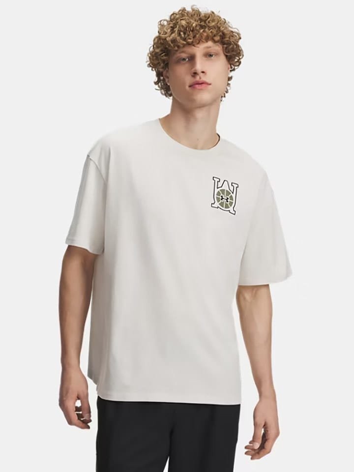 Under Armour Koszulka w kolorze beżowym