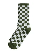 Skarpetki męskie - Skarpety Unisex VANS Checkerboard Crew Pine Forest (1 para)VN000QBDEN61 L - miniaturka - grafika 1