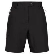 Odzież trekkingowa damska - Szorty damskie Regatta Mountain ShortsII Rozmiar: XS / Kolor: czarny - miniaturka - grafika 1