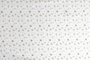 Prześcieradło Next2Me Forever G/D bawełna confetti - Prześcieradła dla dzieci - miniaturka - grafika 1