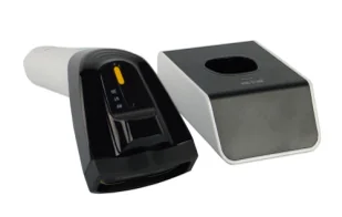 Skaner WIFI Bluetooth kodów QR i kreskowych czytnik RFID ze stacją HD8500-RF - Czytniki kodów kreskowych - miniaturka - grafika 1