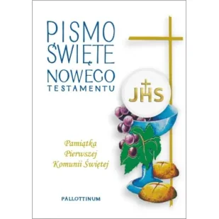 Pismo Święte NT kieszonkowe Pamiątka I Komunii Św. - Albumy fotograficzne - miniaturka - grafika 1