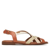 Sandały damskie - Sandały Pikolinos Algar W0X-0556C7 Pomarańczowy - miniaturka - grafika 1