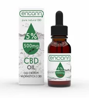 Suplementy naturalne - Olejek CBD 5% - 500mg 10ml Encann - miniaturka - grafika 1