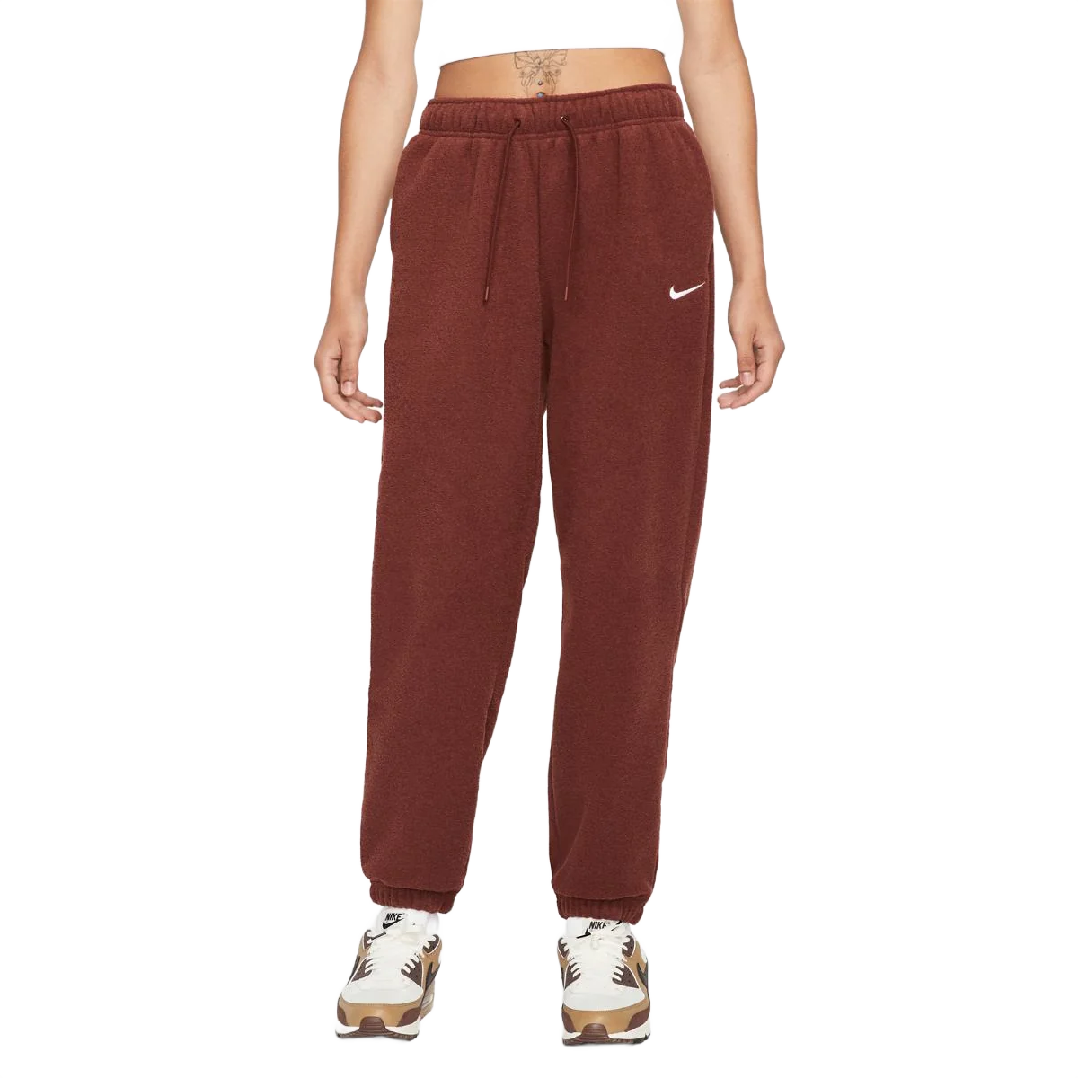 Damskie Spodnie Polar Nike Sportswear Plush Jogger Oversized DD5110-273 XL