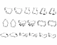 Pozostałe akcesoria kuchenne - SK ZESTAW WYKRAWACZY DO CIASTA 18 ELE. 9 WZORÓW TADAR TD-2924 emix - miniaturka - grafika 1