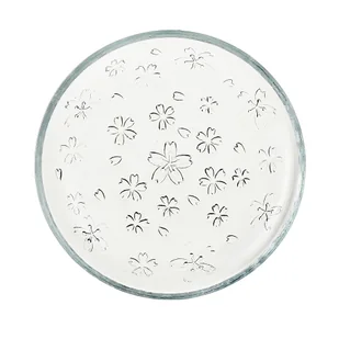 Talerzyk deserowy szklany 16 cm LISSET - Talerze - miniaturka - grafika 1