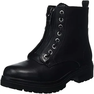 Tom Tailor Damskie sztyblety 4290503, czarne, 38 UE - Botki damskie - miniaturka - grafika 1