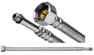 Węże elastyczne - Wężyk przyłączeniowy ze stali nierdzewnej 3/8"x10 mm 40 cm - miniaturka - grafika 1
