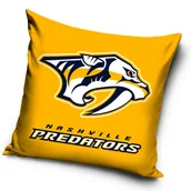 Gadżety dla kibiców - Poduszka Official Merchandise  Polštářek NHL Nashville Predators Yellow - miniaturka - grafika 1