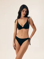 Stroje kąpielowe - Dół od bikini Zibraz Esotiq czarny L - miniaturka - grafika 1
