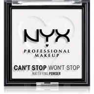 Pudry do twarzy - NYX Professional Makeup Can’t Stop Won’t Stop Mattifying Powder Bright Translucent - miniaturka - grafika 1