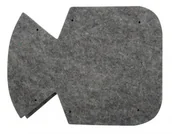 Akcesoria BHP - unimet WKŁADKI FILCOWE DO NAKOLANIKA - miniaturka - grafika 1