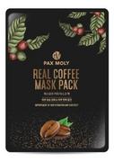 Maseczki do twarzy - Pax Moly Pax Moly Maseczki Real Coffee Mask Pack 25.0 ml - miniaturka - grafika 1