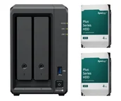 Serwery plików NAS i macierze dyskowe - Synology DS725+ 2x 4TB HDD HAT3300-4T DS725+_2x4TB (1349226+2*1161640) - miniaturka - grafika 1