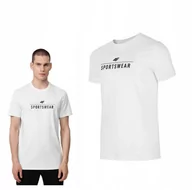 Koszulki męskie - 4f T-shirt Męski Koszulka Bawełniana Sportowa - miniaturka - grafika 1