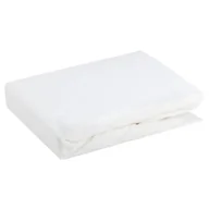 Prześcieradła - Prześcieradło z Gumką Frotte D91 220x200 w.20 Krem - miniaturka - grafika 1