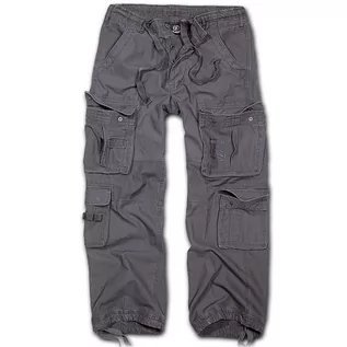 Spodnie męskie - Brandit Pure Vintage trouser Cargo spodnie do 7 X L (antracyt) S - grafika 1