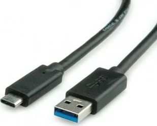 Kabel USB Value USB-A - USB-C 0.5 m Biały (11.99.9010) - Kable USB - miniaturka - grafika 1