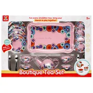 Zabawy w naśladowanie dorosłych - Zestaw zabawkowej zastawy kuchennej, 3+ MEGA CREATIVE Uniwersalny - miniaturka - grafika 1