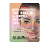 Maseczki do twarzy - Purederm Wegańska Glow-up Boosting RAINBOW: hydrożelowa maska na oczy 8 g ADS767 - miniaturka - grafika 1