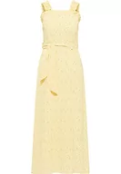 Sukienki - myMo sukienka letnia maxi damska 12523309, żółty, L - miniaturka - grafika 1