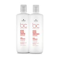 Zestawy kosmetyków damskich - Schwarzkopf BC Repair Rescue, zestaw XL regenerujący, 2x1000ml - miniaturka - grafika 1