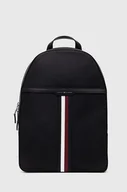 Plecaki - Tommy Hilfiger plecak męski kolor czarny duży gładki - miniaturka - grafika 1